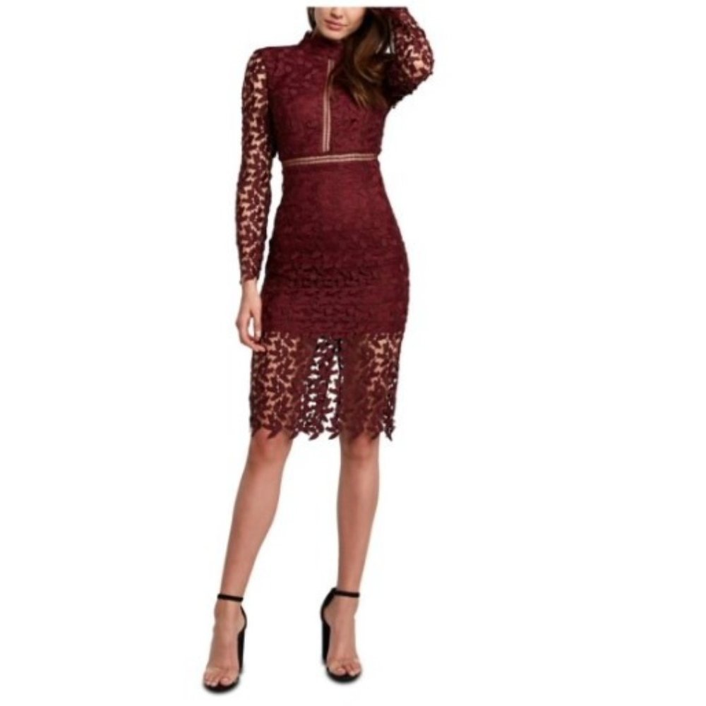 NWT - Bardot Women's Long Sleeve Evening Dress